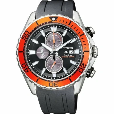 Pre-owned Citizen Promaster Ca0718-21e / 13e Marine Eco-drive Diver Mens Watch Us4