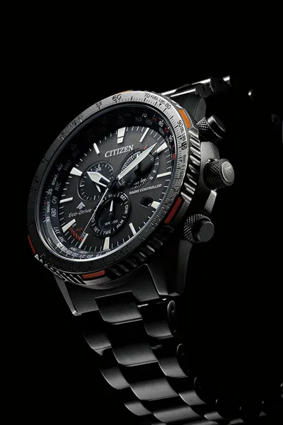 Pre-owned Citizen Promaster Cb5007-51h Sky Eco-drive Radio Clock Direct Flight Men's Watch