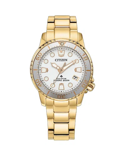 Citizen Promaster Dive 4 Watch, 36.5mm In Gold