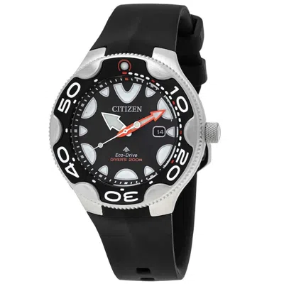 Pre-owned Citizen Promaster Dive Eco-drive Black Dial Men's Watch Bn0230-04e