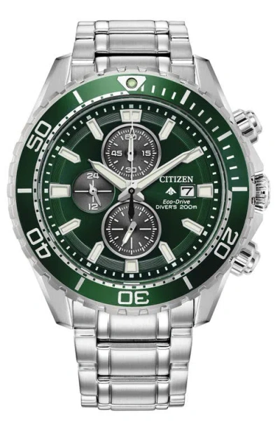 Citizen Promaster Dive Eco-drive Bracelet Watch, 46mm In Multi