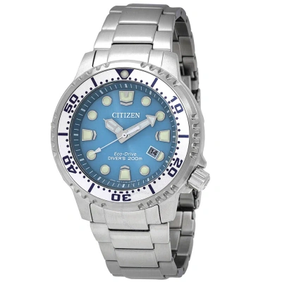 Citizen Promaster Dive Eco-drive Light Blue Dial Men's Watch Bn0165-55l