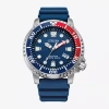 Citizen Promaster Dive Mens Blue Strap Watch Bn0168-06l In Blue