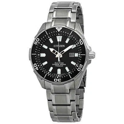 Pre-owned Citizen Promaster Diver Luminous Eco-drive Men's Watch Bn0200-56e