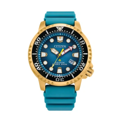 Pre-owned Citizen Promaster Diver Men's Eco Drive Watch - Bn0162-02x