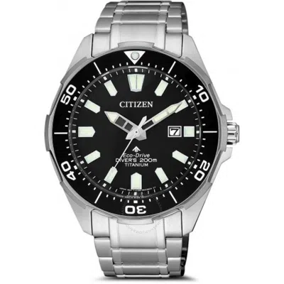 Citizen Promaster Eco-drive Black Dial Men's Watch Bn0200-81e In Metallic