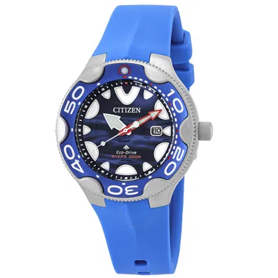 Citizen Promaster Eco-drive Blue Dial Men's Watch Bn0238-02l In Red   / Blue