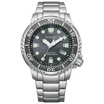 Pre-owned Citizen Promaster Eco-drive Bn0167-50h Diver Solor Men Watch With Box