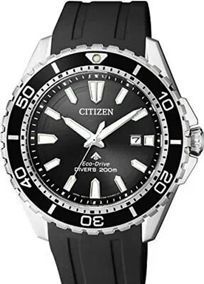 Pre-owned Citizen Promaster Eco-drive Bn0190-15e 200m Diver Men's Watch Marine Series