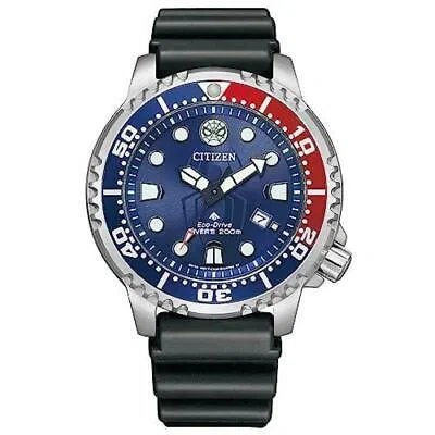Pre-owned Citizen Promaster Eco-drive Bn0250-07l Marvel Spider-man Limited Men Watch