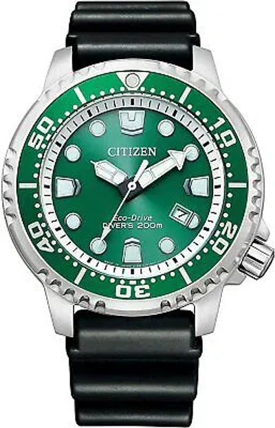 Pre-owned Citizen Promaster Eco-drive Marine Series Bn0156-13w Diver Men's Watch Japan