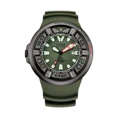 Pre-owned Citizen Promaster Eco-drive Professional Diver Watch Bj8057-17x Usus