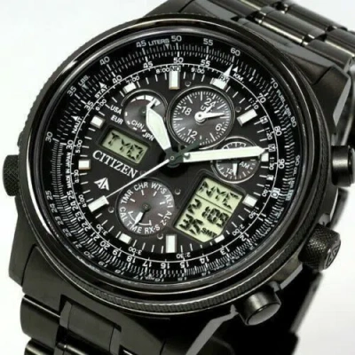 Pre-owned Citizen Promaster Eco-drive Sky Series Dlc Jy8025-59e Men's Watch In Box