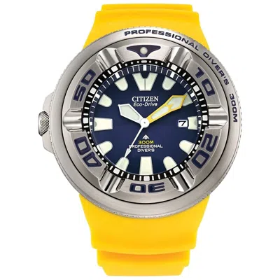 Pre-owned Citizen Promaster Ecozilla Professional 300m Diver's Men's Watch Bj8058-06l