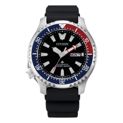 Pre-owned Citizen Promaster "fugu" Asia Limited Model Mechanical Watch Ny0110-13e Usus
