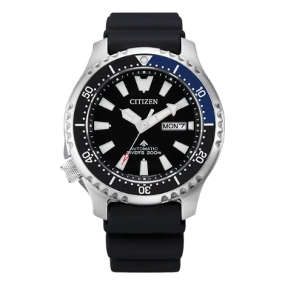Pre-owned Citizen Promaster "fugu" Asia Limited Model Mechanical Watch Ny0111-11e Usus