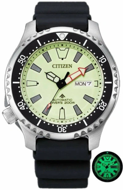Pre-owned Citizen Promaster Fugu Limited Edition 2000pcs Diver's 200m Automatic Ny0119-19x