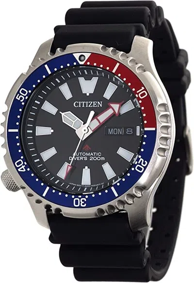 Pre-owned Citizen Promaster Fugu Scuba Tank Limited Edition Automatic Watch Ny0088-11e