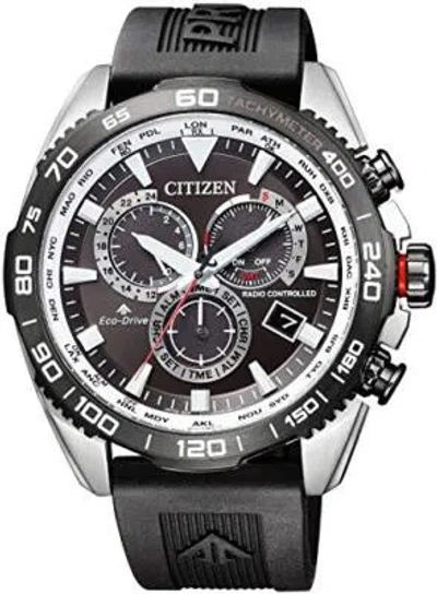 Pre-owned Citizen Promaster Land Cb5036-10x Eco-drive Radio Watch Direct Flight