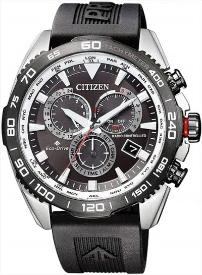 Pre-owned Citizen Promaster Land Cb5036-10x Eco-drive Radio Watch Direct Flight From Japan
