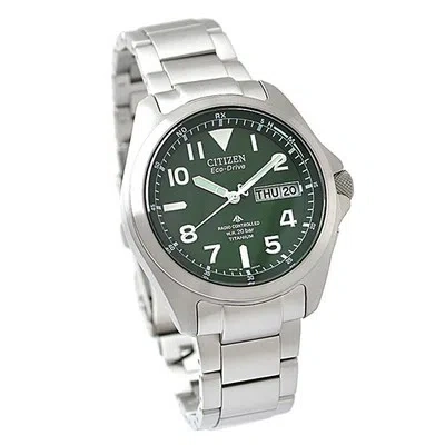 Pre-owned Citizen Promaster Land Pmd56-2951 Eco Drive Titanium Men Watch Japan