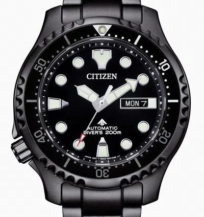 Pre-owned Citizen Promaster Marine Automatic Diver's Iso 6425 20atm Diving Ny0145-86ee