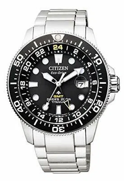 Pre-owned Citizen Promaster Marine Bj7110-89e Eco-drive Solar Men's Watch 2019