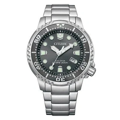 Pre-owned Citizen Promaster Marine Bn0167-50h Gray Eco-drive Diver Men's Watch In Box
