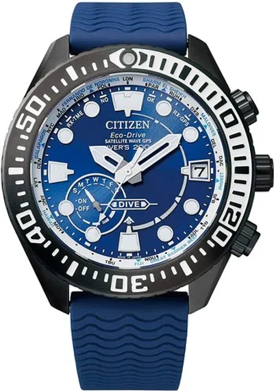 Pre-owned Citizen Promaster Marine Cc5006-06l Gps Solar Men's Watch Eco-drive In Box