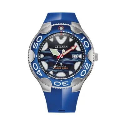 Pre-owned Citizen Promaster Marine Eco-drive Orca Ocean Dial Watch Bn0238-02l Usus