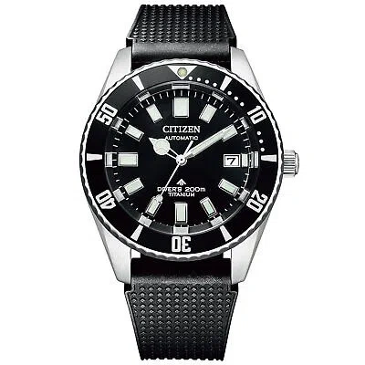 Pre-owned Citizen Promaster Marine Nb6021-17e Titanium Automatic Mechanical Diver Watch Jp