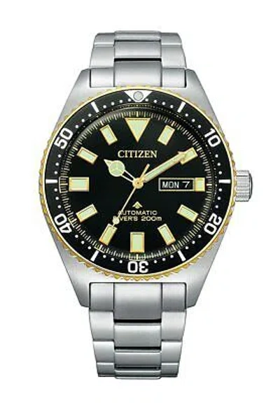 Pre-owned Citizen Promaster Marine Ny0125-83e Mechanical Automatic Men's Watch In Box