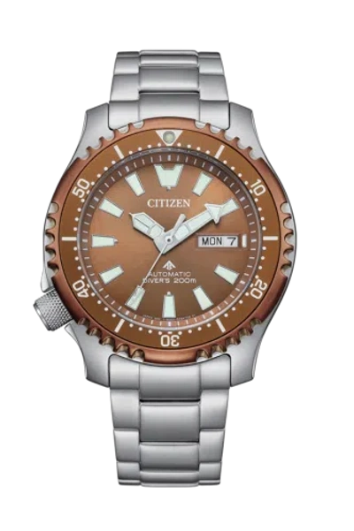 Pre-owned Citizen Promaster Ny0164-65x Mechanical Men Watch Usus