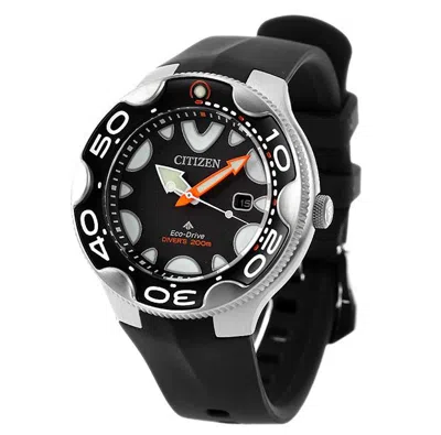 Pre-owned Citizen Promaster Orca Dive Black Dial Watch Bn0230-04e