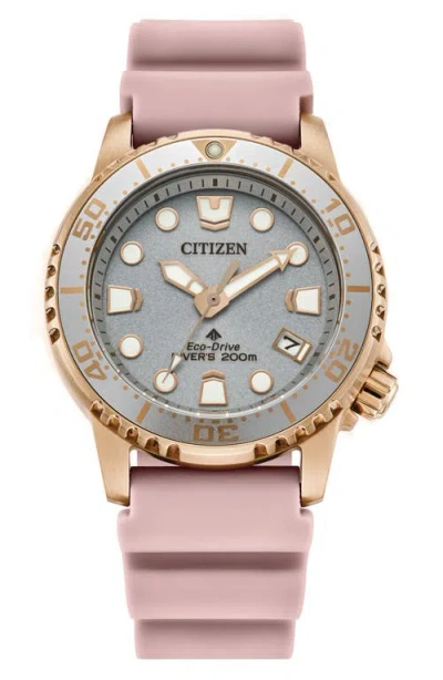 CITIZEN CITIZEN PROMASTER SEA POLYURETHANE STRAP WATCH, 36.5MM