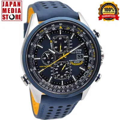 Pre-owned Citizen Promaster Sky Blue Angels At8020-03l Eco-drive Solar Atomic Men Watch