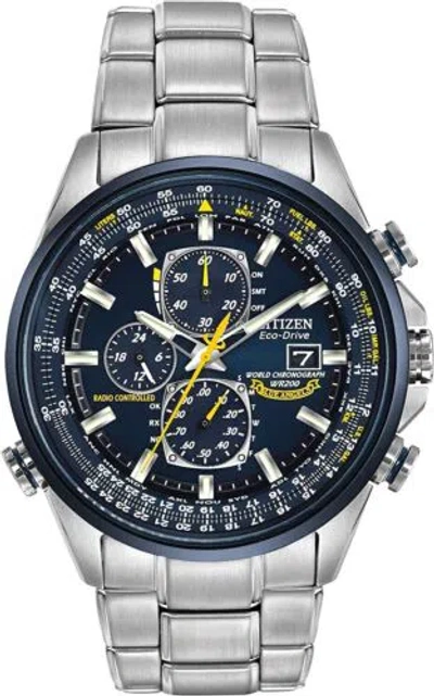 Pre-owned Citizen Promaster Sky Blue Angels Radio 20atm Men's Watch At8020-54l