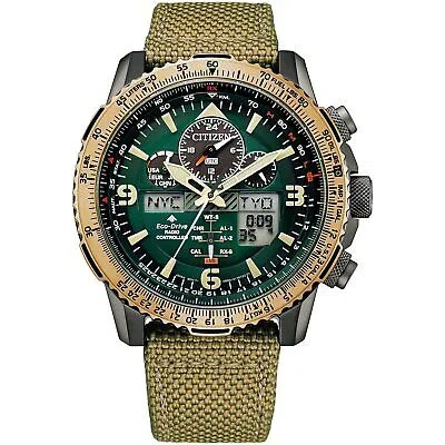 Pre-owned Citizen Promaster Sky Jy8074-11x Men Watch Military Adventure Eco-drive Solar