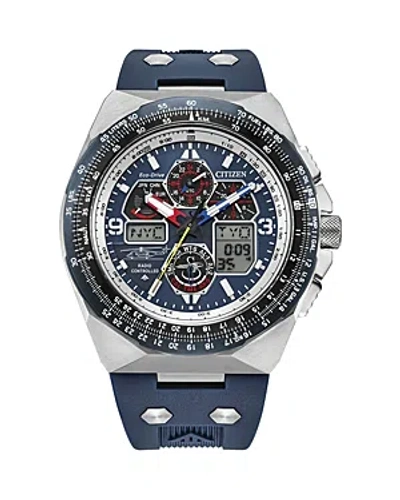 Citizen Promaster Skyhawk Chronograph, 46mm In Blue