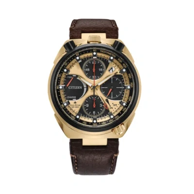 Pre-owned Citizen Promaster Tsuno Chrono Racer Limited Eco-drive Watch Av0072-01x Usus