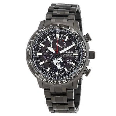 Pre-owned Citizen Promaster World Time Men's Watch By3005-56g
