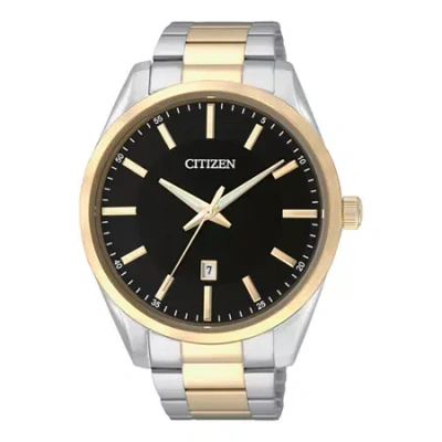 Citizen Quartz Citizen Mens Two-tone Stainless Steel Watch Bi1034-52e In White