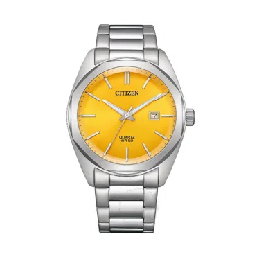 Citizen Quartz Men's Yellow Dial Watch Bi5110-54z