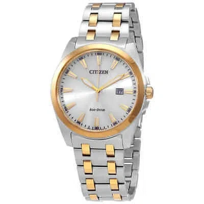 Pre-owned Citizen Quartz Silver Dial Men's Watch Bm7534-59a