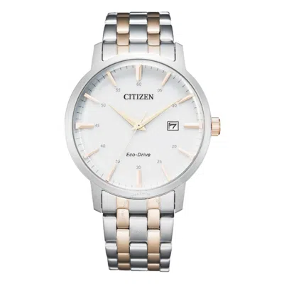 Citizen Quartz White Dial Watch Bm7466-81h In White/silver Tone