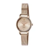 Citizen Quartz Womens Rose Goldtone Stainless Steel Bracelet Watch Ez7003-51x In Gold