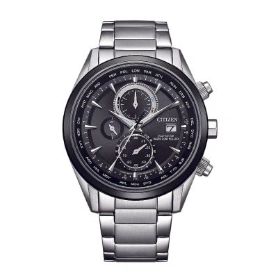 Citizen Radio-controlled Perpetual Black Dial Men's Watch At8266-89e