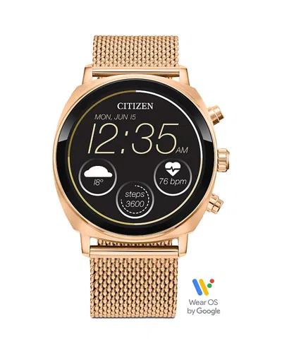 Citizen Series 2 Cz Smartwatch, 41mm In Gold