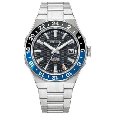 Pre-owned Citizen Series 8 880 Mechanical Nb6031-56e Automatic Men Analog Watch Gmt