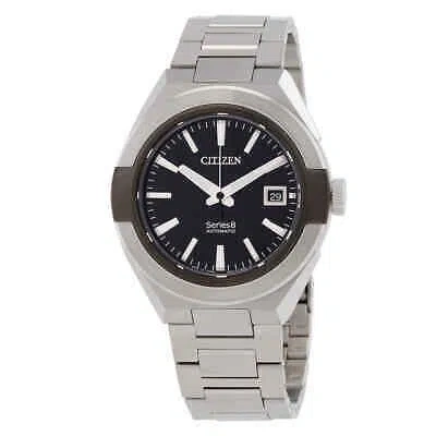 Pre-owned Citizen Series 8 Automatic Black Dial Men's Watch Na1004-87e